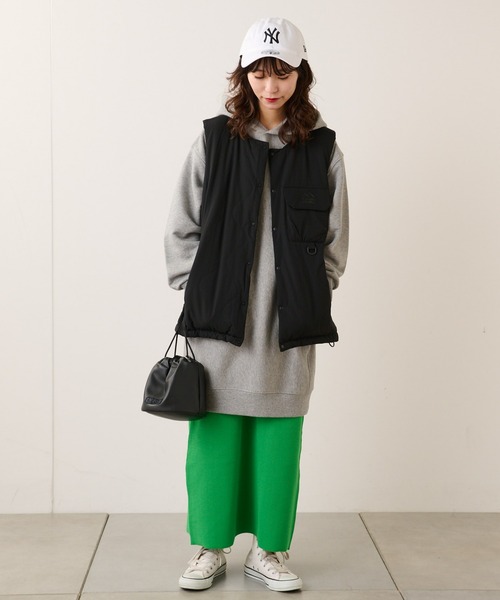 Franklin Climbing(フランクリンクライミング)の「【Franklin Climbing】フレキシブルベスト(ダウンベスト・メンズ・ブラック/グリーン・XL/M/L)」の13枚目の写真