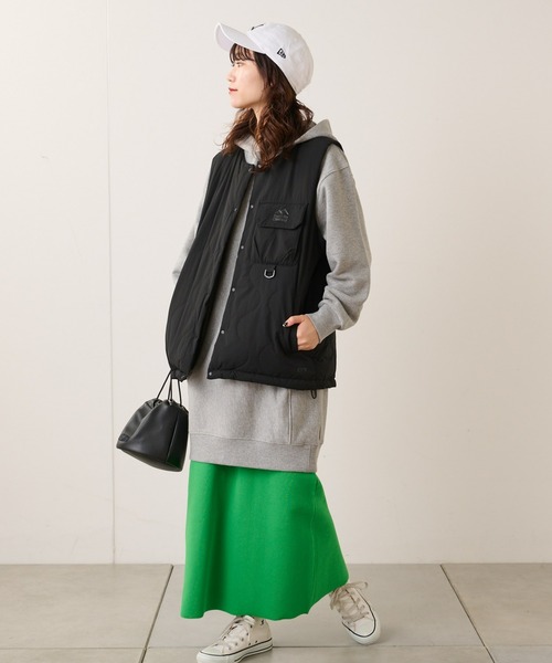 Franklin Climbing(フランクリンクライミング)の「【Franklin Climbing】フレキシブルベスト(ダウンベスト・メンズ・ブラック/グリーン・XL/M/L)」の14枚目の写真