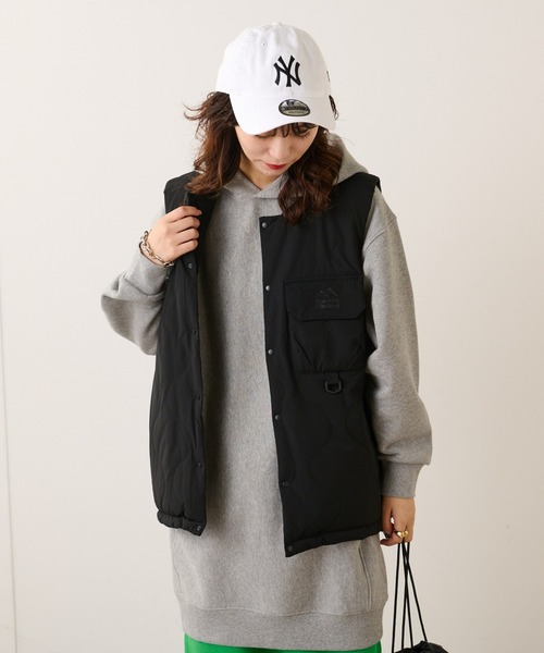 Franklin Climbing(フランクリンクライミング)の「【Franklin Climbing】フレキシブルベスト(ダウンベスト・メンズ・ブラック/グリーン・XL/M/L)」の9枚目の写真