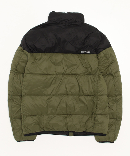 CONVERSE(コンバース)の「CONVERSE/コンバース FIBER DOWN JACKET/ファイバーダウンジャケット(ダウンジャケット/コート・メンズ・カーキ/イエロー/ブルー/ベージュ/ブラック・M/L/LL)」の9枚目の写真