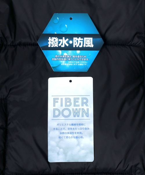 CONVERSE(コンバース)の「CONVERSE/コンバース FIBER DOWN JACKET/ファイバーダウンジャケット(ダウンジャケット/コート・メンズ・カーキ/イエロー/ブルー/ベージュ/ブラック・M/L/LL)」の11枚目の写真