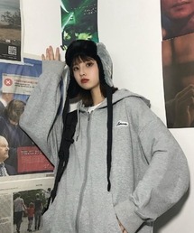 yuue' ( wear )（ユーイ）の「韓国風オーバーサイズ ジップ