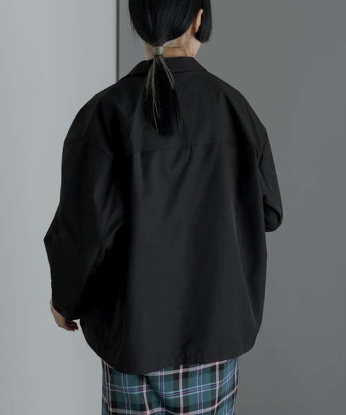 ear PAPILLONNER(イアパピヨネ)の「【SUM1 STYLE(スミスタイル)】マンパジャケット(マウンテンパーカー・レディース・ブラック・FREE)」の13枚目の写真