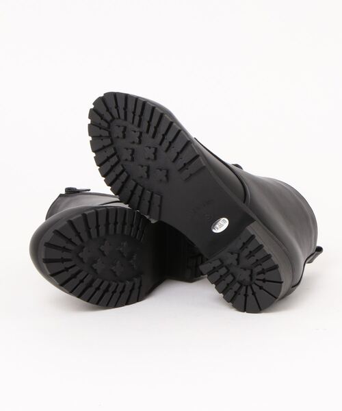 CHILLE（チル）の「レースアップショートブーツ（ブーツ・レディース・ブラック系その他/ブラック・S/M/L/LL）」の4枚目の写真