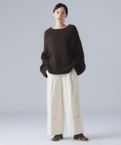 EFFE BEAMS カラーリリープルオーバーニット エッフェビームス EFFE BEAMS（エッフェビームス）の「EFFE BEAMS / カラーリリー