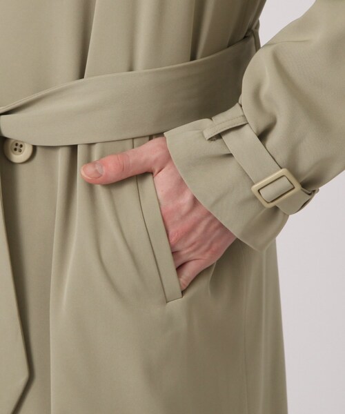 tk.TAKEO KIKUCHI（ティーケータケオキクチ）の「◆4WAYギミックレイヤートレンチコート（トレンチコート・メンズ・ブラック/ベージュ/ライトブルー・66/88）」の9枚目の写真
