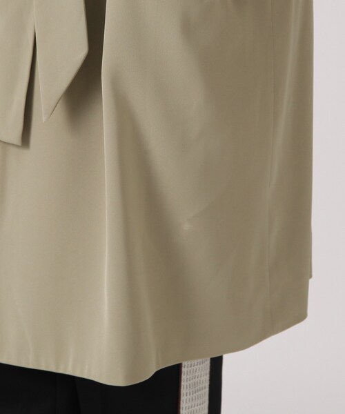 tk.TAKEO KIKUCHI（ティーケータケオキクチ）の「◆4WAYギミックレイヤートレンチコート（トレンチコート・メンズ・ブラック/ベージュ/ライトブルー・66/88）」の10枚目の写真