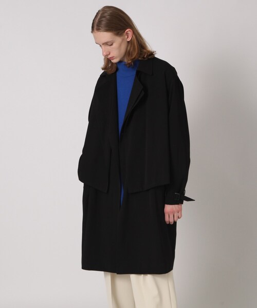 tk.TAKEO KIKUCHI（ティーケータケオキクチ）の「◆4WAYギミックレイヤートレンチコート（トレンチコート・メンズ・ブラック/ベージュ/ライトブルー・66/88）」の16枚目の写真