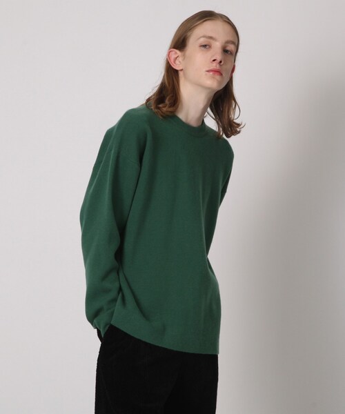 tk.TAKEO KIKUCHI（ティーケータケオキクチ）の「◆ネックウォーマーオーバーニット（ニット/セーター・メンズ・ブラック/ダークグリーン/ネイビー・03/02）」の12枚目の写真