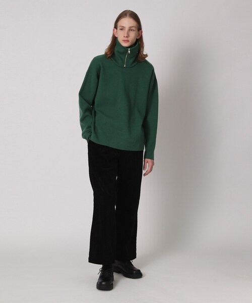 tk.TAKEO KIKUCHI（ティーケータケオキクチ）の「◆ネックウォーマーオーバーニット（ニット/セーター・メンズ・ブラック/ダークグリーン/ネイビー・03/02）」の13枚目の写真