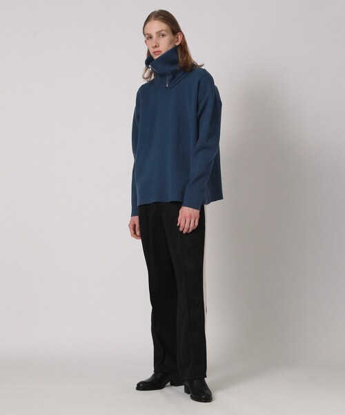 tk.TAKEO KIKUCHI（ティーケータケオキクチ）の「◆ネックウォーマーオーバーニット（ニット/セーター・メンズ・ブラック/ダークグリーン/ネイビー・03/02）」の17枚目の写真