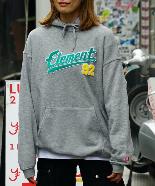 ELEMENT eden（エレメントエデン）の「ELEMENT レディース WMNS MOOKIE92 HOOD パーカー 【2022年秋冬モデル】/エレメントプルオーバパーカー（パーカー・レディース・ブラック/グレー/グリーン・MEDIUM/LARGE）」の19枚目の写真