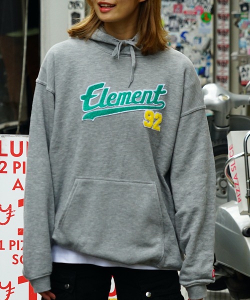 ELEMENT eden（エレメントエデン）の「ELEMENT レディース WMNS MOOKIE92 HOOD パーカー 【2022年秋冬モデル】/エレメントプルオーバパーカー（パーカー・レディース・ブラック/グレー/グリーン・MEDIUM/LARGE）」の18枚目の写真