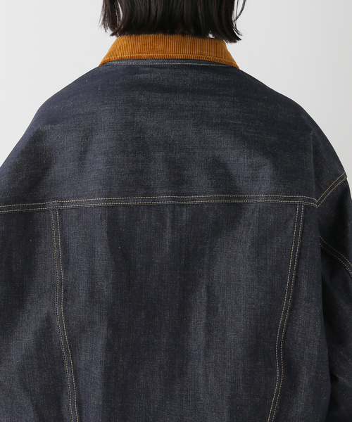 FRAMeWORK（フレームワーク）の「【LEE/リー】STORM RIDER ジャケット（デニムジャケット・レディース・ネイビー・FREE）」の4枚目の写真