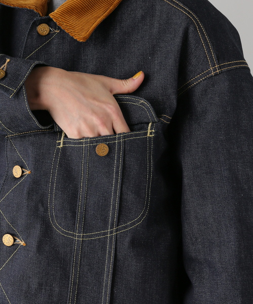 FRAMeWORK（フレームワーク）の「【LEE/リー】STORM RIDER ジャケット（デニムジャケット・レディース・ネイビー・FREE）」の7枚目の写真