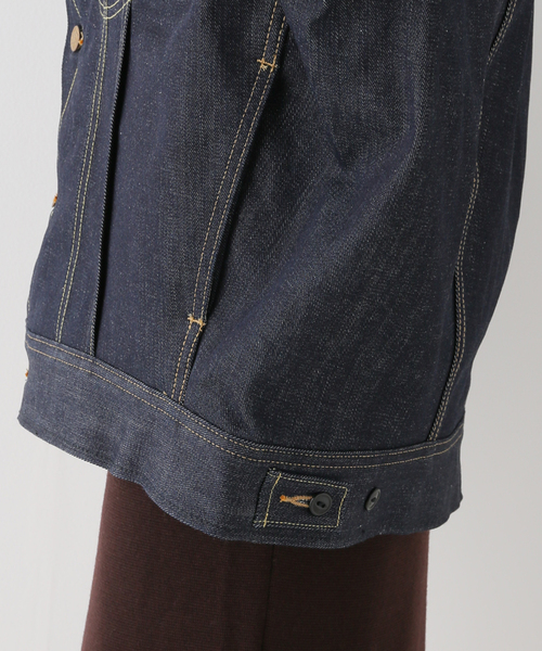 FRAMeWORK（フレームワーク）の「【LEE/リー】STORM RIDER ジャケット（デニムジャケット・レディース・ネイビー・FREE）」の5枚目の写真