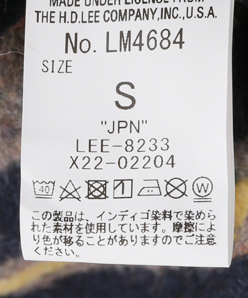 FRAMeWORK（フレームワーク）の「【LEE/リー】STORM RIDER ジャケット（デニムジャケット・レディース・ネイビー・FREE）」の8枚目の写真