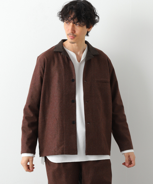 FRANK LEDER/フランクリーダー】BAVARIAN LODEN TWOTONE SHIRT【公式通販】