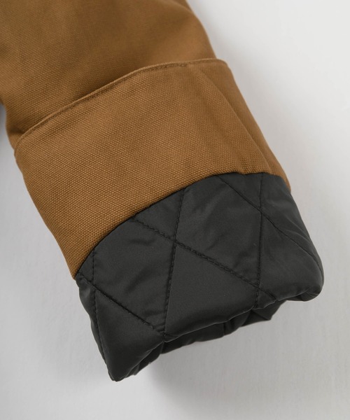 Carhartt WIP（カーハートダブリューアイピー）の「【Carhartt/カーハート】ビッグシルエット ダック地 ジップブルゾン/CARHARTT DETROIT JACKET（ブルゾン・メンズ・カーキ/ブラック/ダークブラウン・M/L/XL）」の14枚目の写真