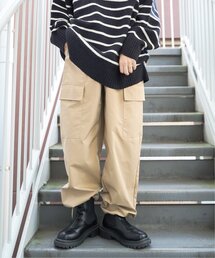 【ヒルナンデス！紹介商品】ベネシャンカーゴパンツ／カラーパンツ／カーゴパンツ／スノーパンツ