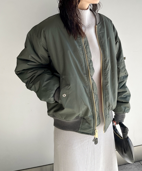 ROTHCO(ロスコ)の「【ROTHCO / ロスコ】ENHANCED MA-1(MA-1・レディース・カーキ/ブラック・FREE)」の1枚目の写真