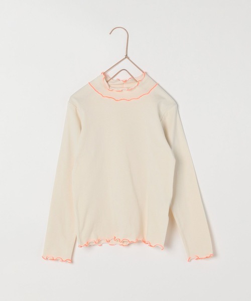 LOWRYS FARM（ローリーズファーム）の「メローハイショクインナー　175486（Tシャツ/カットソー・キッズ・オフホワイト/ピンク/ブルー/カーキ・110cm/120cm/130cm/140cm/150cm）」の19枚目の写真