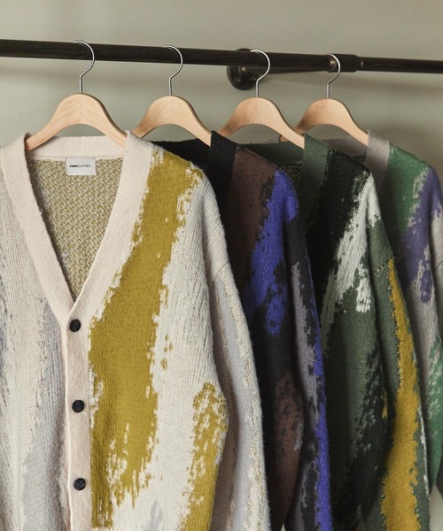 EMMA CLOTHES（エマクローズ）の「イレギュラーストライプ モヘア