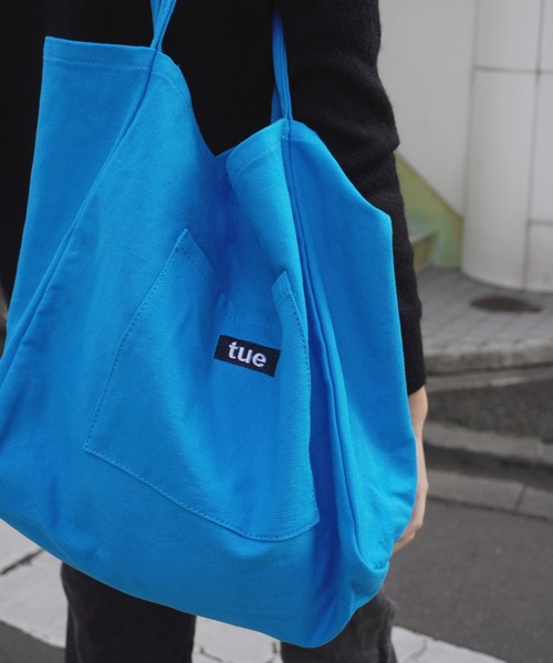 Port（ポート）の「ウィークリー ロゴ カラー トートバッグ / 推しカラートートバッグ / 推しトート / 推し活バッグ / 遠征バッグ #_（トートバッグ・レディース・レッド/ブラック/イエロー/ブルー/ホワイト/オレンジ/グリーン・FREE）」の20枚目の写真