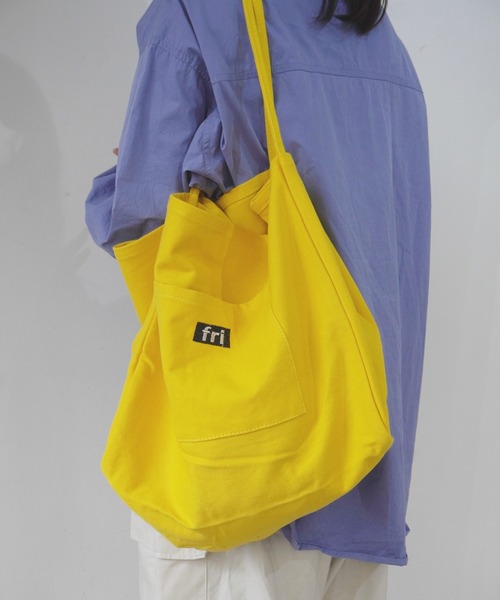 Port（ポート）の「ウィークリー ロゴ カラー トートバッグ / 推しカラートートバッグ / 推しトート / 推し活バッグ / 遠征バッグ #_（トートバッグ・レディース・レッド/ブラック/イエロー/ブルー/ホワイト/オレンジ/グリーン・FREE）」の17枚目の写真