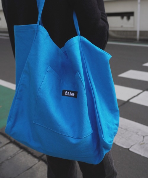 Port（ポート）の「ウィークリー ロゴ カラー トートバッグ / 推しカラートートバッグ / 推しトート / 推し活バッグ / 遠征バッグ #_（トートバッグ・レディース・レッド/ブラック/イエロー/ブルー/ホワイト/オレンジ/グリーン・FREE）」の22枚目の写真