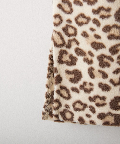 CIAOPANIC TYPY(チャオパニックティピー)の「【KIDS】レオパードロングスカート(スカート・キッズ・アイボリー/サンドベージュ・S/M/L/XL/XXL)」の10枚目の写真