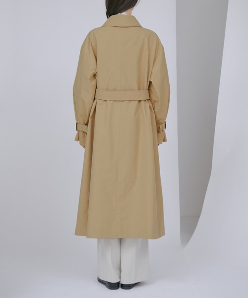 VIS（ビス）の「【撥水・花粉ガード】オーバーサイズトレンチコート