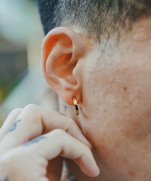 Subciety(サブサエティ)の「PIERCE(ピアス(片耳用)・メンズ・ゴールド/シルバー/ブラック・FREE)」の21枚目の写真