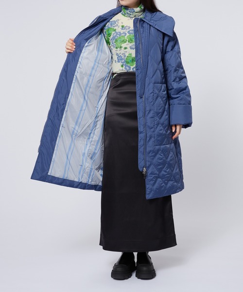 GANNI（ガニー）の「Ripstop Quilt Coat（その他アウター・レディース・ブラック系その他/グレー系その他・S/M）」の9枚目の写真