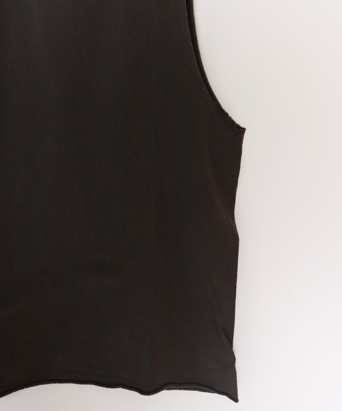 LOS ANGELES APPAREL（ロサンゼルスアパレル）の「Los Angeles Apparel ノースリーブTシャツ（タンクトップ・メンズ・ホワイト/ブラック・L/M/XL/S）」の7枚目の写真