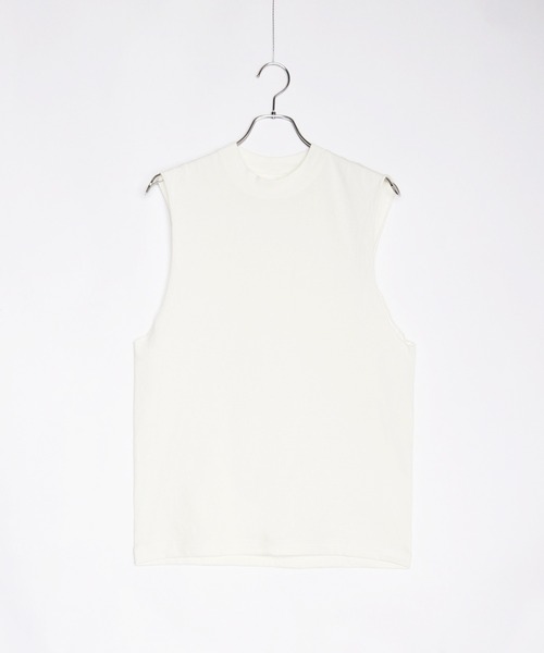 LOS ANGELES APPAREL（ロサンゼルスアパレル）の「Los Angeles Apparel ノースリーブTシャツ（タンクトップ・メンズ・ホワイト/ブラック・L/M/XL/S）」の14枚目の写真