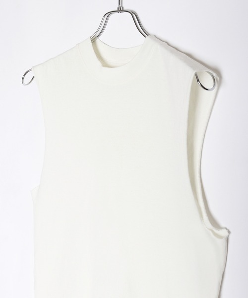 LOS ANGELES APPAREL（ロサンゼルスアパレル）の「Los Angeles Apparel ノースリーブTシャツ（タンクトップ・メンズ・ホワイト/ブラック・L/M/XL/S）」の12枚目の写真