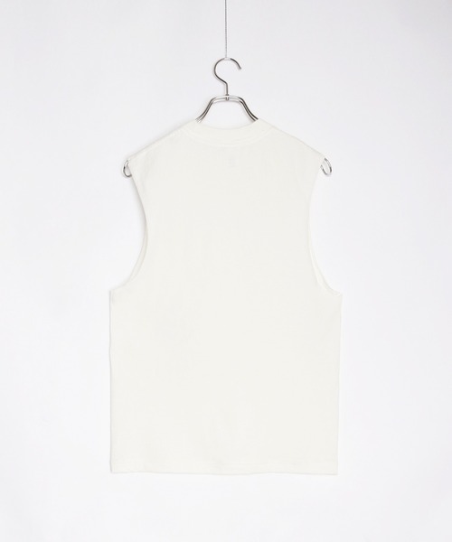 LOS ANGELES APPAREL（ロサンゼルスアパレル）の「Los Angeles Apparel ノースリーブTシャツ（タンクトップ・メンズ・ホワイト/ブラック・L/M/XL/S）」の13枚目の写真