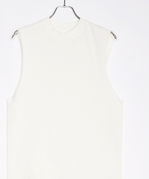 LOS ANGELES APPAREL（ロサンゼルスアパレル）の「Los Angeles Apparel ノースリーブTシャツ（タンクトップ・メンズ・ホワイト/ブラック・L/M/XL/S）」の11枚目の写真