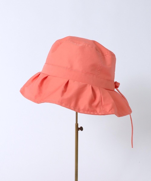 Three Four Time（ｽﾘｰﾌｫｰﾀｲﾑ）の「リボンハット（ハット・レディース・ブラック/ブラウン/オレンジ/グリーン/サックスブルー・FREE）」の6枚目の写真