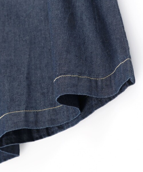 BRANSHES（ブランシェス）の「2WAYジャンパースカート（ジャンパースカート・キッズ・ラベンダー/ネイビー・130/140/110/150/120）」の5枚目の写真