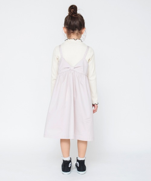 BRANSHES（ブランシェス）の「2WAYジャンパースカート（ジャンパースカート・キッズ・ラベンダー/ネイビー・130/140/110/150/120）」の17枚目の写真