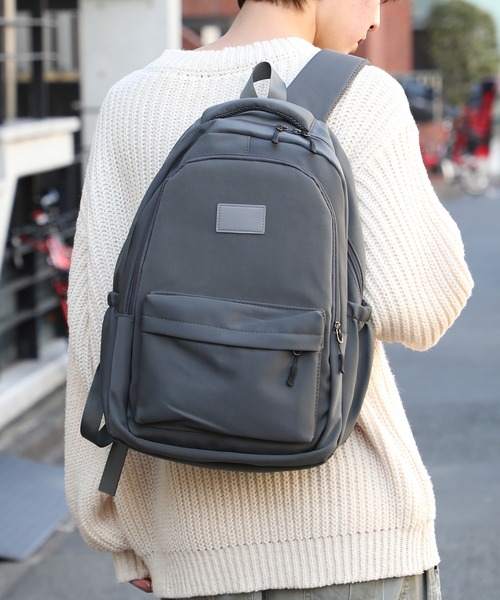 SETUP7(セットアップセブン)の「【SETUP7】ユニセックスバックパック KNF(バックパック/リュック・メンズ・ブラック/グレー・FREE)」の8枚目の写真