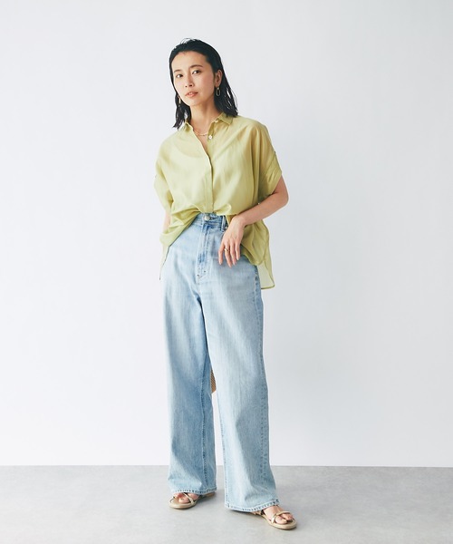 RIVE DROITE(リヴドロワ)の「シンプルデザインにメタリックが映える/メタリックラインサンダル(サンダル・レディース・ブラック/ベージュ・S/M/L)」の22枚目の写真