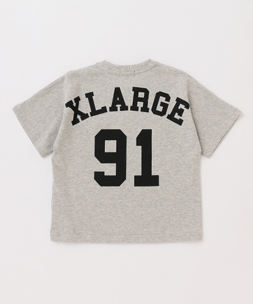 XLARGE KIDS（エクストララージキッズ）の「バックナンバープリント半袖Tシャツ（Tシャツ/カットソー・キッズ・ホワイト/ブラック/トップグレー・120cm/80ｃｍ/90cm/130cm/110cm/140cm/100cm）」の11枚目の写真