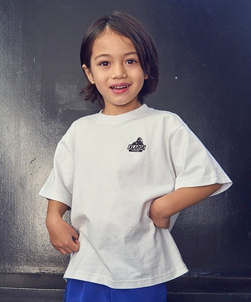 XLARGE KIDS（エクストララージキッズ）の「バックナンバープリント半袖Tシャツ（Tシャツ/カットソー・キッズ・ホワイト/ブラック/トップグレー・120cm/80ｃｍ/90cm/130cm/110cm/140cm/100cm）」の19枚目の写真