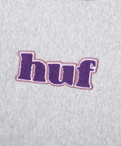 HUF（ハフ）の「MADISON HEAVYWEIGHT HOODIE / HUF フード パーカー（パーカー・メンズ・ヘザーグレー/グリーン系その他/ブラウン系その他・XX-LARGE/MEDIUM/LARGE/X-LARGE/SMALL）」の5枚目の写真