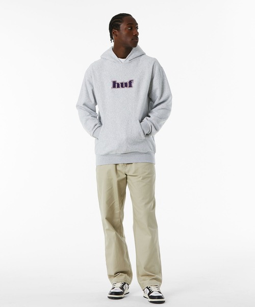 HUF（ハフ）の「MADISON HEAVYWEIGHT HOODIE / HUF フード パーカー（パーカー・メンズ・ヘザーグレー/グリーン系その他/ブラウン系その他・XX-LARGE/MEDIUM/LARGE/X-LARGE/SMALL）」の19枚目の写真