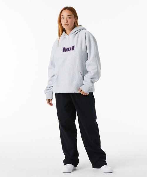 HUF（ハフ）の「MADISON HEAVYWEIGHT HOODIE / HUF フード パーカー（パーカー・メンズ・ヘザーグレー/グリーン系その他/ブラウン系その他・XX-LARGE/MEDIUM/LARGE/X-LARGE/SMALL）」の20枚目の写真