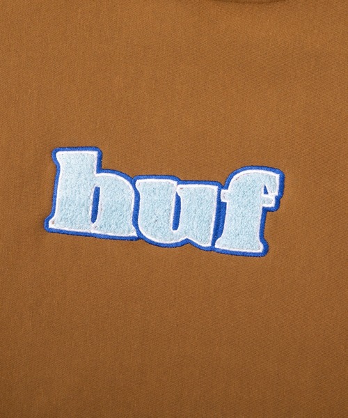 HUF（ハフ）の「MADISON HEAVYWEIGHT HOODIE / HUF フード パーカー（パーカー・メンズ・ヘザーグレー/グリーン系その他/ブラウン系その他・XX-LARGE/MEDIUM/LARGE/X-LARGE/SMALL）」の7枚目の写真
